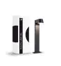 D'Lite Sockellampe Lira Schwarz 7W 600lm 830 Warmweiß | IP54