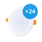 Mehrfachpackung 24x Bright Choice LED Downlight 18W 1620lm 120D - 840 Kaltweiß | Ausschnitt 175mm - Ersatz Für 2x18W